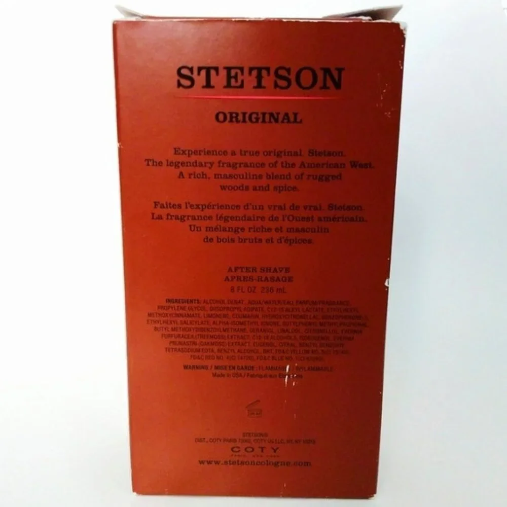 Stetson Vintage Original After Shave Splash for Men 8oz